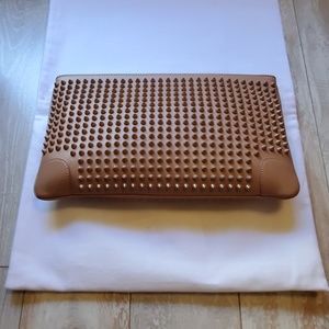 Christian Louboutin Loubiposh Clutch Nude